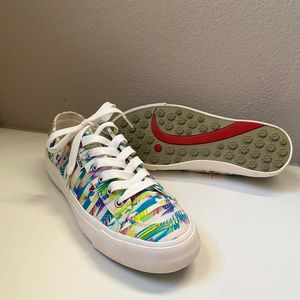 Swing Dish | Golf Shoes | Women‘s - Size 9 | Casual Spike-less | Multicolor
